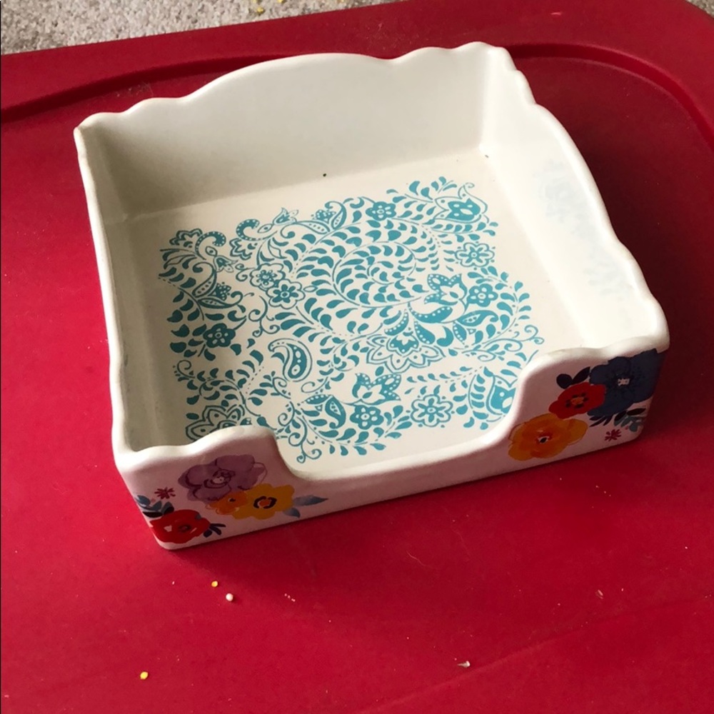 Glass decor tray